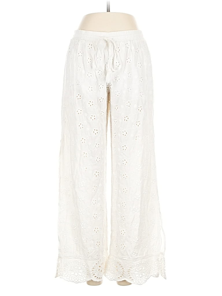 Pre-owned Surf Gypsy Casual Pants In White