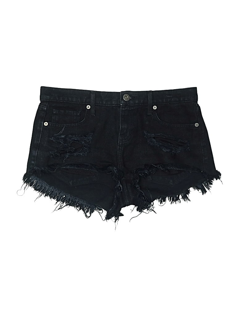 Pre-owned Pistola Denim Shorts In Black