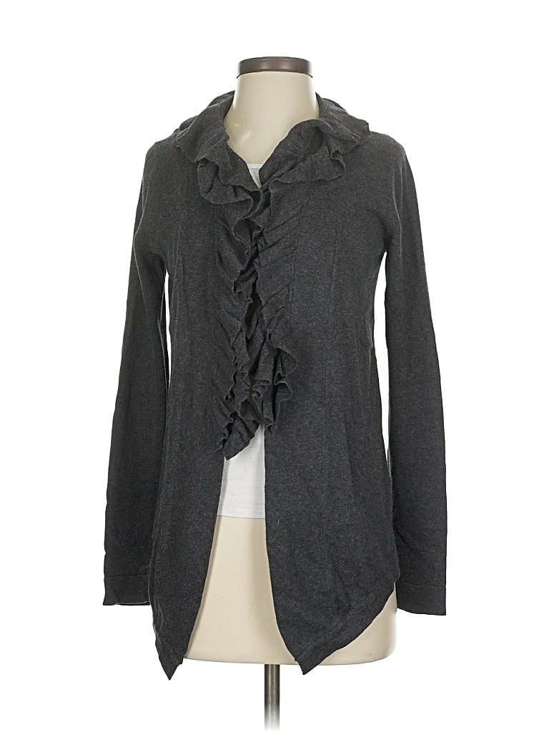 Pre-owned The Limited Cardigan Sweater In Gray