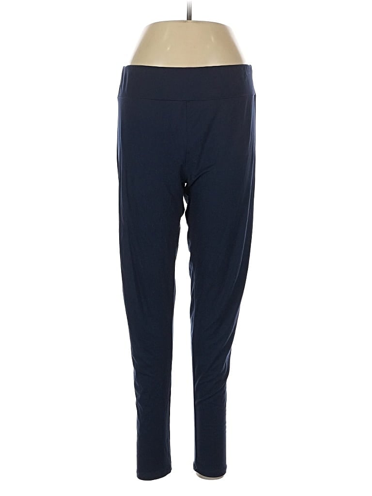 Pre-owned Lularoe Active Pants In Blue