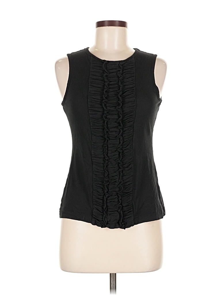 Pre-owned Banana Republic Factory Store Sleeveless T-shirt In Black