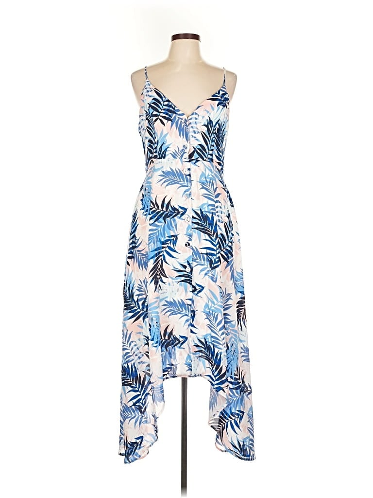 Pre-owned Slate & Willow Casual Dress In Blue