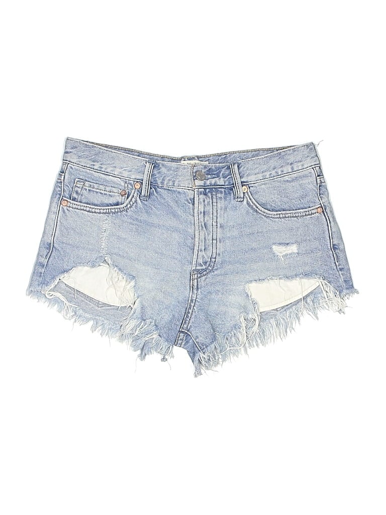 Pre-owned We The Free Denim Shorts In Blue