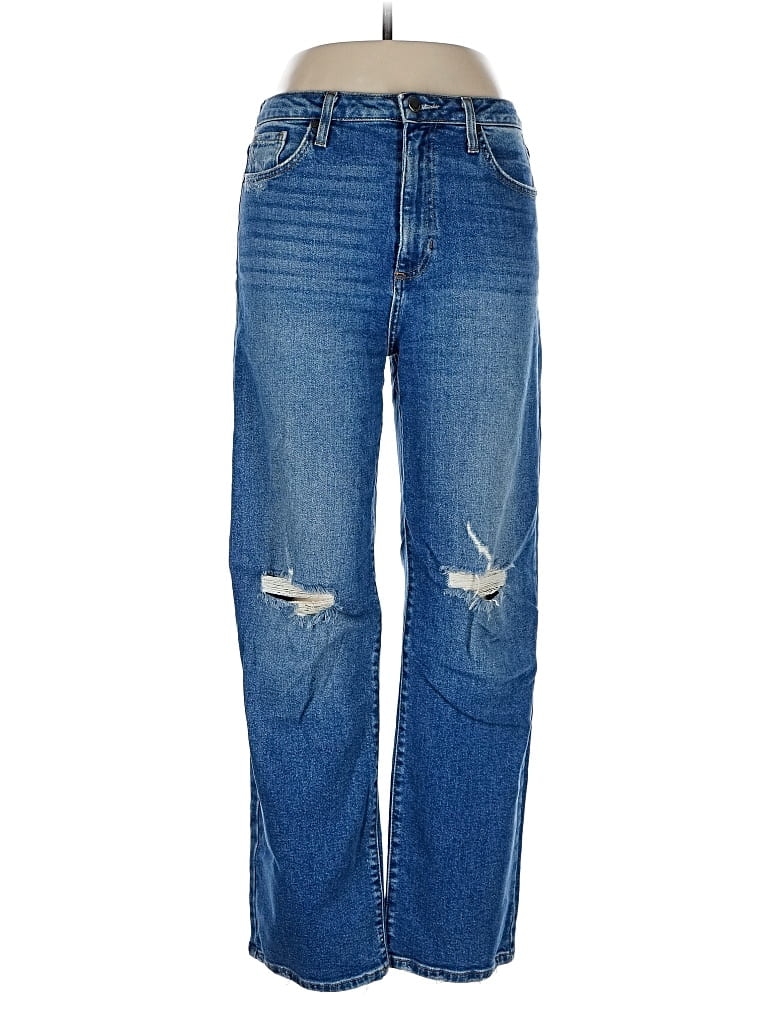 Pre-owned Just Black Jeans In Blue