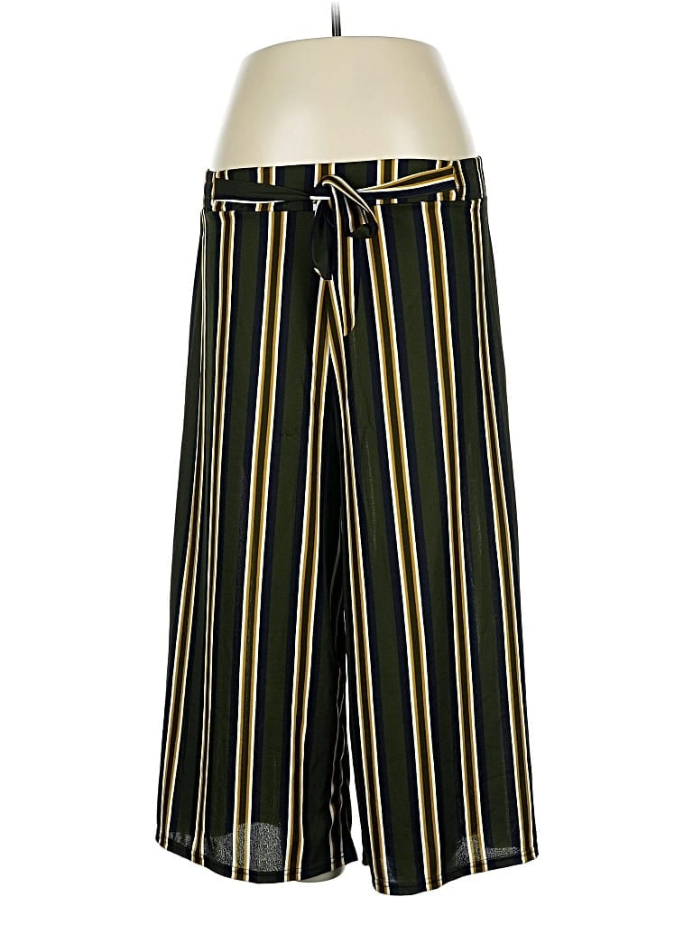 Pre-owned Unbranded Casual Pants In Yellow