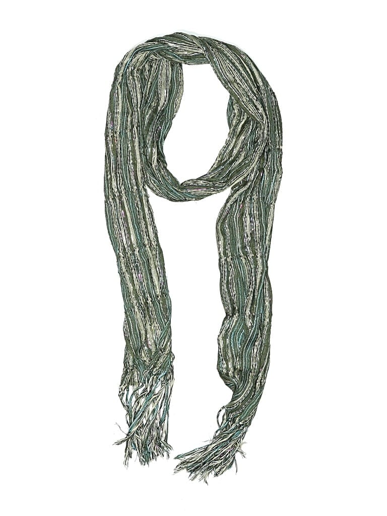 Pre-owned Unbranded Scarf In Green