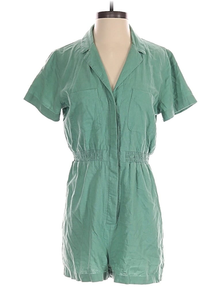 Pre-owned Universal Thread Romper In Green