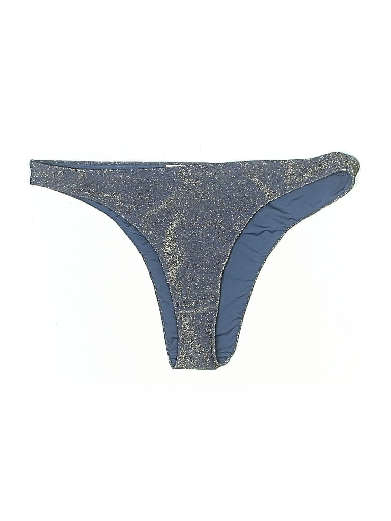 Pre-owned Aerie Swimsuit Bottoms In Blue