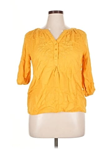 St. John's Bay 3/4 Sleeve Blouse (view 1)