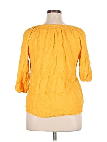 St. John's Bay 3/4 Sleeve Blouse (view 2)
