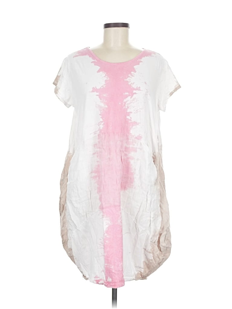 Pre-owned Made In Italy Casual Dress In White