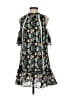 Foxiedox 100% Polyester Paisley Teal Cocktail Dress Size XS - photo 1