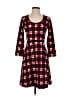 Draper James Plaid Red Casual Dress Size XS - photo 1
