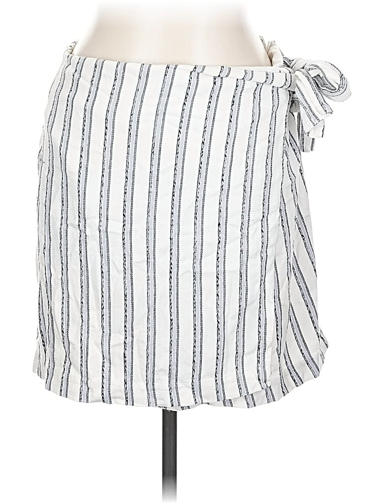 Pre-owned Club Monaco Casual Skirt In White