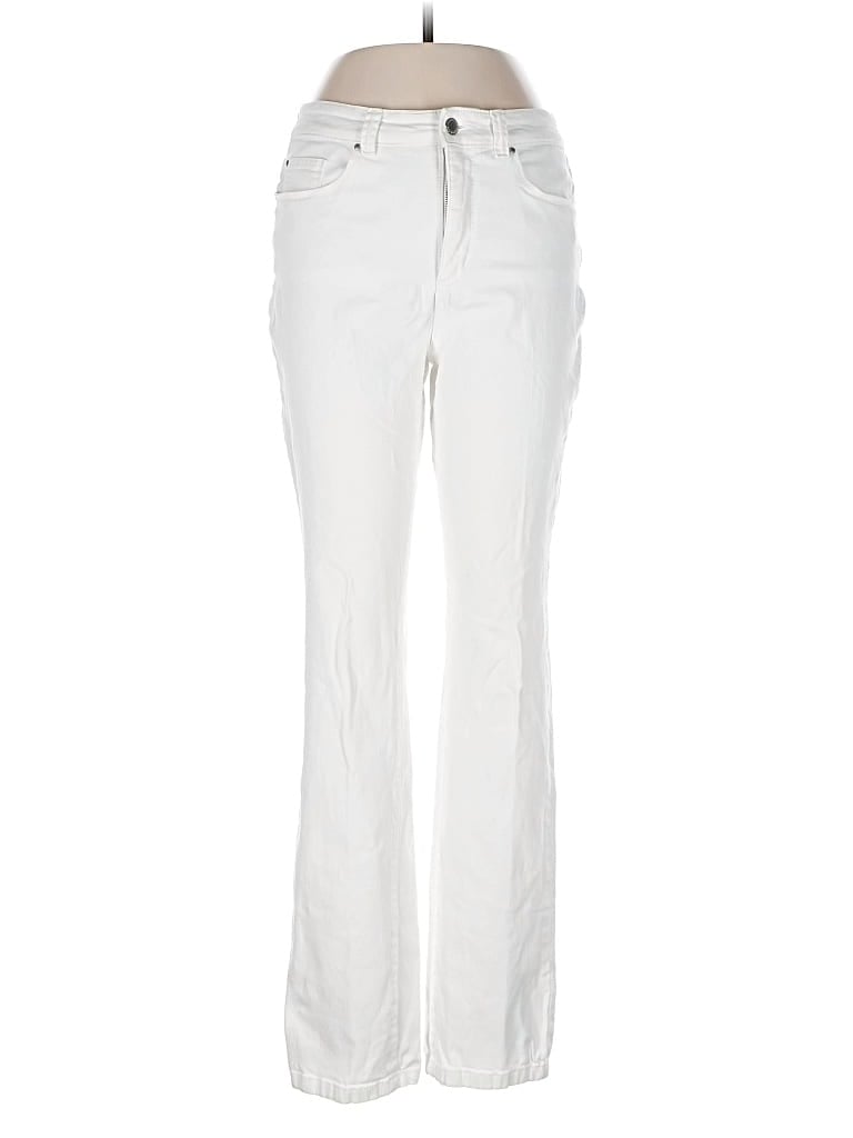 Pre-owned Charter Club Casual Pants In White