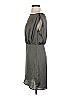 Guess 100% Polyester Solid Gray Cocktail Dress Size S - photo 5