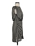 Guess 100% Polyester Solid Gray Cocktail Dress Size S - photo 4