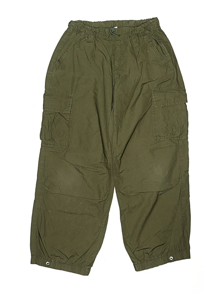 Pre-owned Gap Kids' Cargo Pants In Green