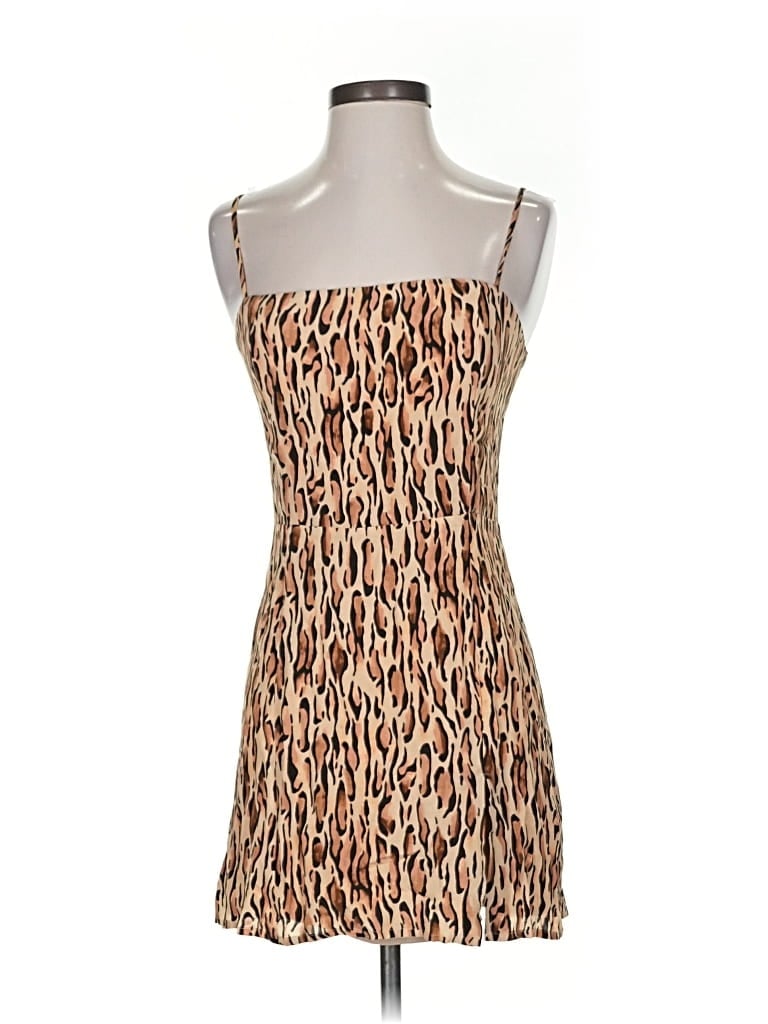 Pre-owned Sunday Best Cocktail Dress In Brown