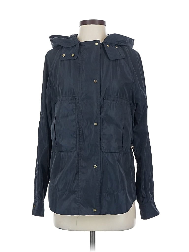 Pre-owned Zara Basic Jacket In Blue