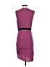 BCBGMAXAZRIA Solid Purple Cocktail Dress Size S - photo 2