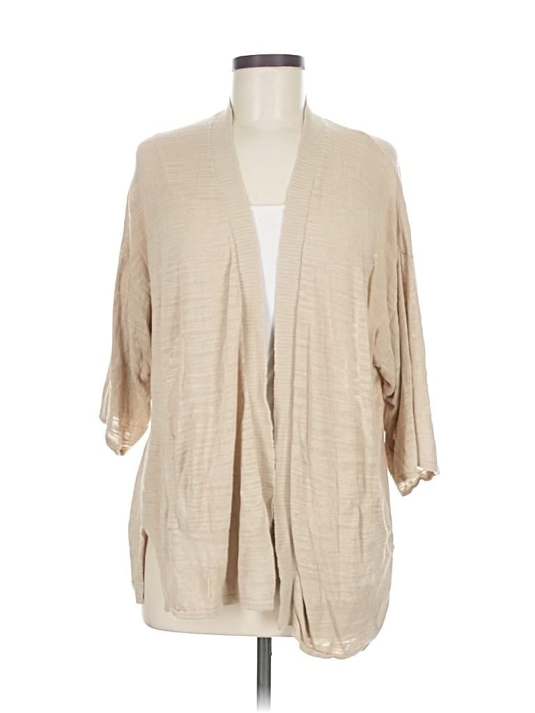 Pre-owned Ann Taylor Loft Cardigan Sweater In Brown