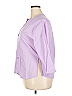 Unbranded Purple 3/4 Sleeve Button-Down Shirt Size 3X - photo 5