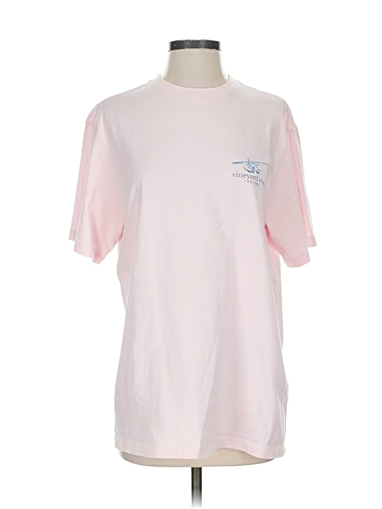 Pre-owned Vineyard Vines Short Sleeve T-shirt In Pink