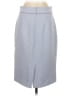 Ann Taylor Solid Gray Formal Skirt Size 4 - photo 2