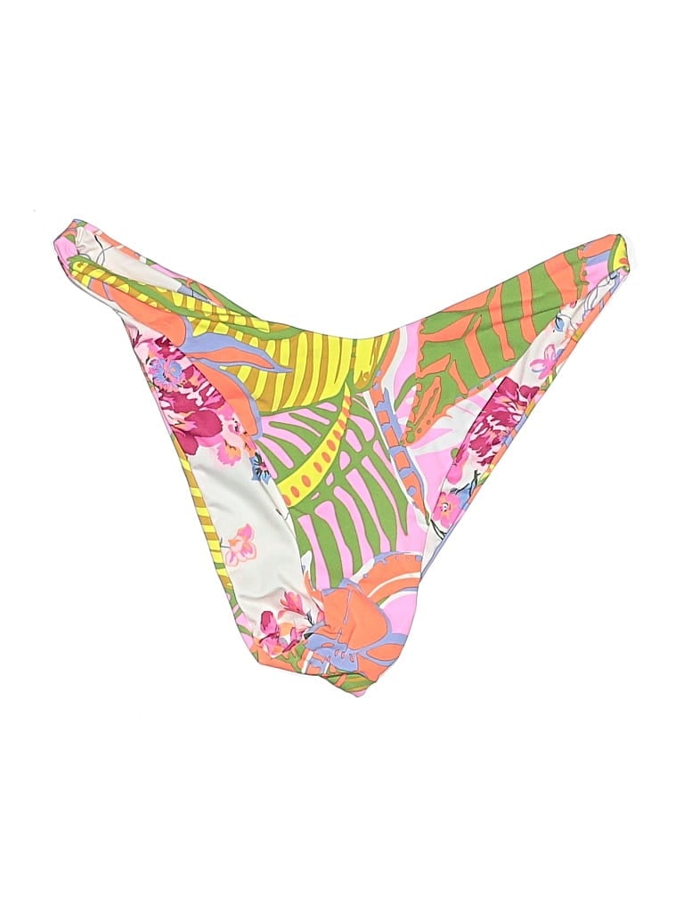 Pre-owned Maaji Swimsuit Bottoms In Pink