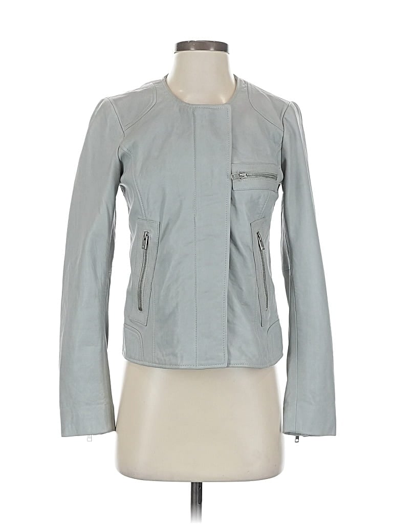 Pre-owned Lucky Brand Jacket In Gray
