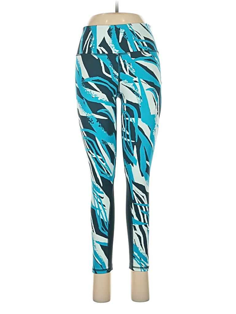 Pre-owned Under Armour Active Pants In Blue