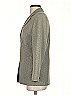 Larry Levine Chevron-herringbone Gray Black Blazer Size 4 (petite) - photo 5