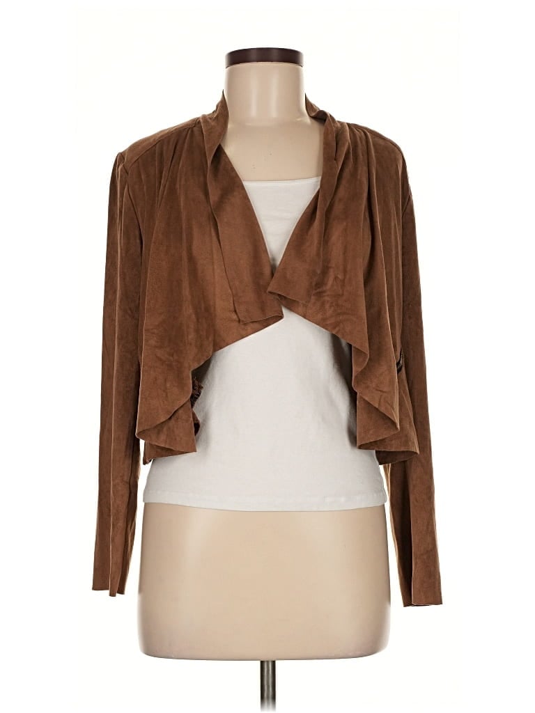 Pre-owned Bar Iii Jacket In Brown