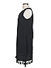 AGB 100% Polyester Solid Black Casual Dress Size 10 - photo 5