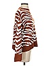 Nine West Animal Print Brown Pullover Sweater Size S - photo 4