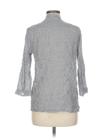 Fine Garments Carefully Selected by Bell 3/4 Sleeve Button-Down Shirt (view 2)