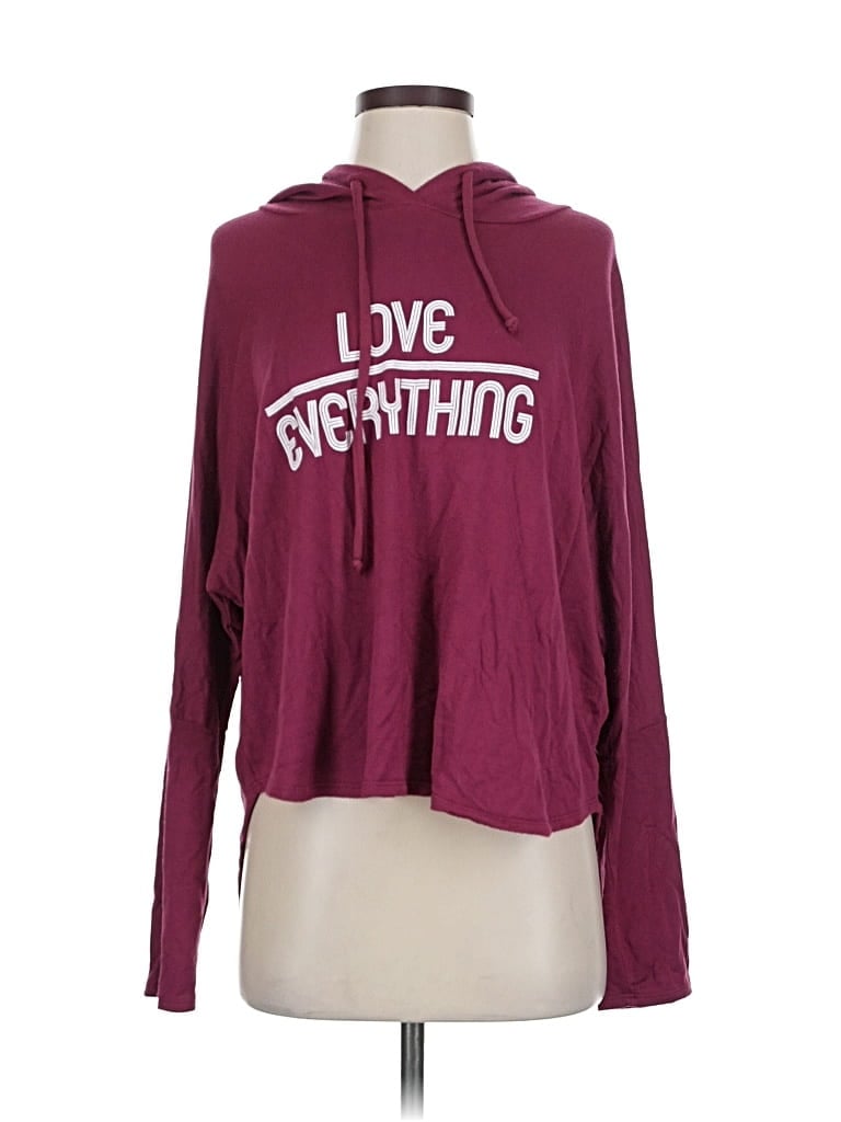 Pre-owned Good Hyouman Pullover Hoodie In Burgundy