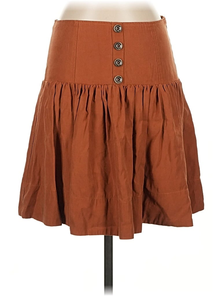 Pre-owned Maeve By Anthropologie Casual Skirt In Brown