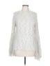 Soho Tweed Silver Pullover Sweater Size L - photo 1
