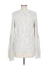 Soho Tweed Silver Pullover Sweater Size L - photo 2
