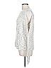 Soho Tweed Silver Pullover Sweater Size L - photo 5