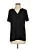 Shoshanna Black Short Sleeve Top Size 2 - photo 1