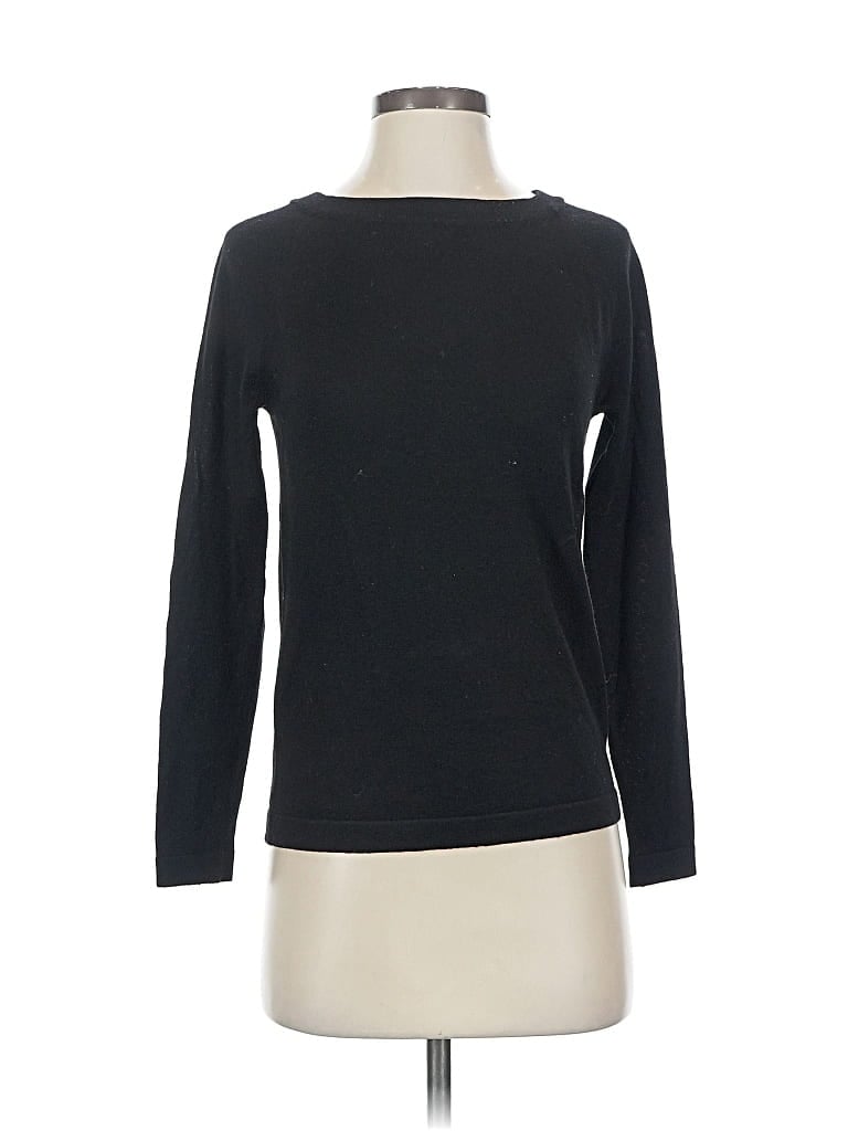 Pre-owned Banana Republic Factory Store Wool Pullover Sweater In Black