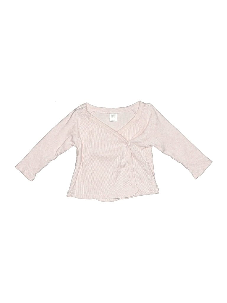Pre-owned Nordstrom Baby Babies' 3/4 Sleeve T-shirt In Pink