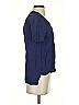 Reiss 100% Viscose Blue Short Sleeve Blouse Size 4 - photo 4