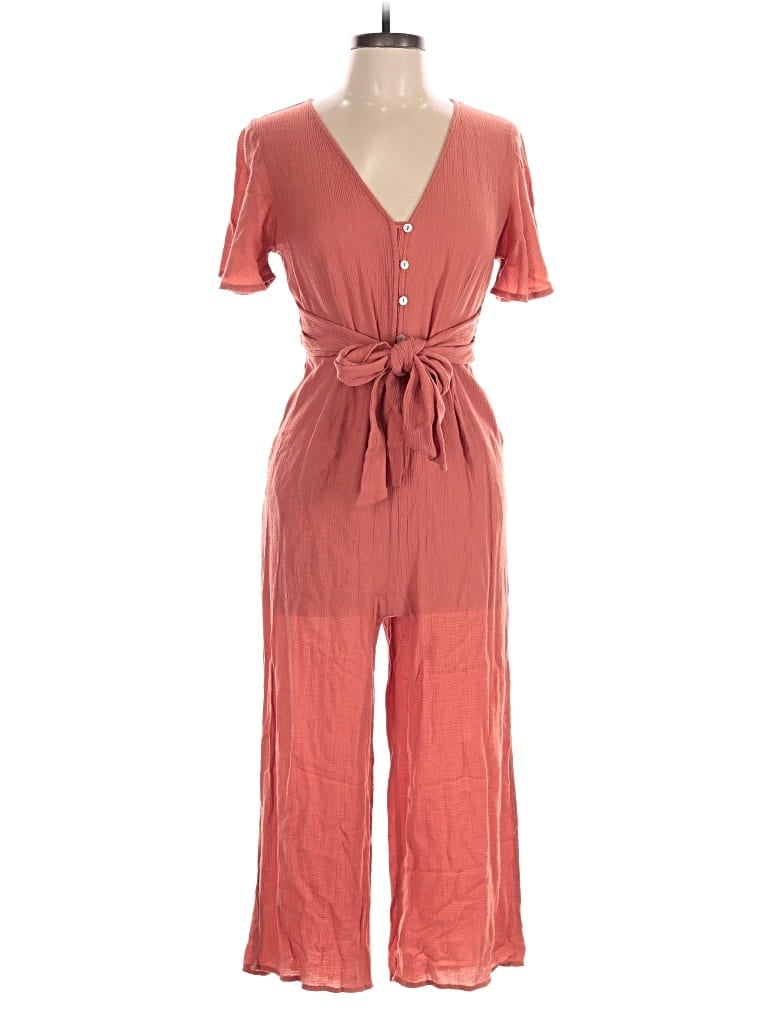 Pre-owned Day To Day By Blu Pepper Jumpsuit In Red