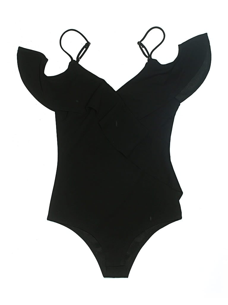 Pre-owned Vera & Lucy Bodysuit In Black