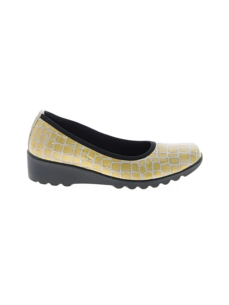 Pre-owned Josef Seibel Flats In Yellow