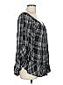 BeachLunchLounge 100% Rayon Black 3/4 Sleeve Blouse Size L - photo 4
